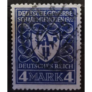 Sběratelství Známka Německo, Reich, 4Mk., Mi.202#