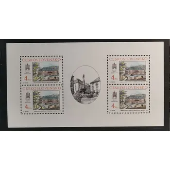 Sběratelství Aršík ČSR, 4 x 4 Kčs, Pof.A2869**