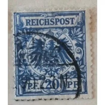 Sběratelství Známka Německo, Reich, 20Pfg., Mi.48#