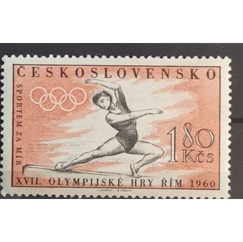 Sběratelství Známka ČSR, 1,80Kčs, Pof.1123**