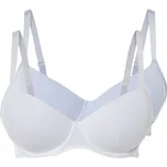 esmara® Dámská podprsenka XXL, 2 kusy (modrá/bílá, 90D)