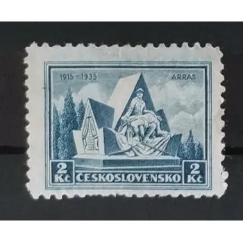 Sběratelství Známka ČSR, 2 Kč, Pof.290**