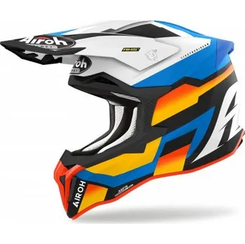 Helma na motorku Přilba STRYCKER Glam, AIROH (modrá matná) 2025