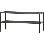 Černý kovový botník WOOOD Ferro ID_1403371