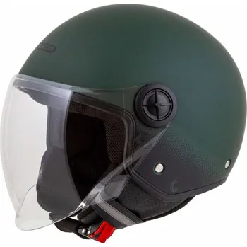 Helma na motorku Přilba Handy, CASSIDA (zelená matná/černá) 2025