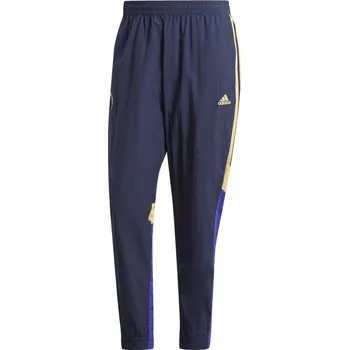 adidas Real Madrid Woven Tracksuit Bottoms Purple S