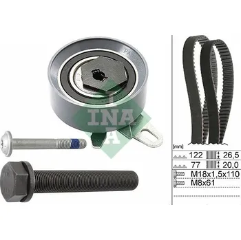 Sada rozvodového řemene Schaeffler INA 530 0406 10