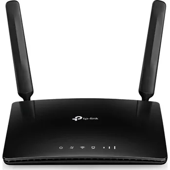 Wi-Fi router TP Link TL-MR6400 s funkcí příjmu mobilního signálu, 300 Mbps – černá
