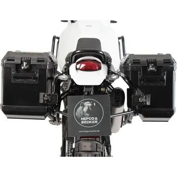 Zavazadlo na motocykl Hepco & Becker Kufry Hepco Becker Xplorer Cutout na Ducati DesertX Rally (24-25) 40-37l černé