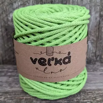Příze Velká vlna Špagát 5mm Pistácie (Špagátová příze 5mm Pistácia)
