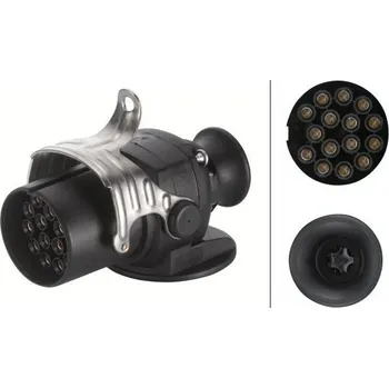 Auto elektroinstalace Zástrčka HELLA 8JA 007 241-021