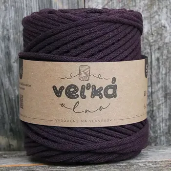 Příze Velká vlna Špagát 5mm Maceška (Špagátová příze 5mm Sirotka)