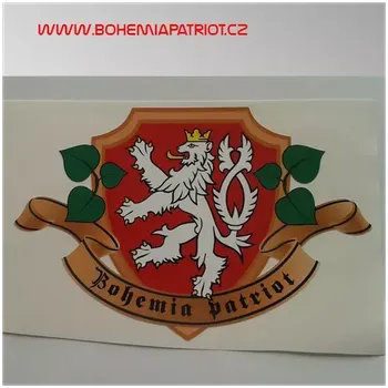Samolepicí dekorace na vozidlo Samolepka Bohemia erb