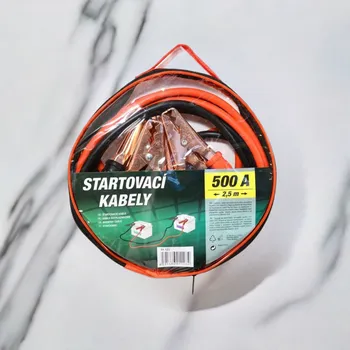 Startovací kabel Compass Startovací kabely 500A 2,5m v obalu