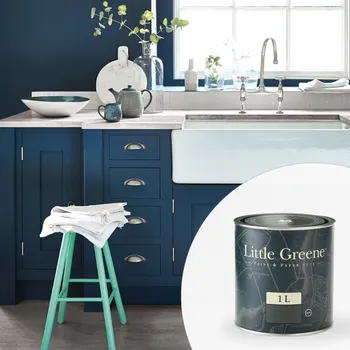 Olej na dřevo Little Greene Barva na dřevo na kuchyňskou linku - Matná 1L - Intelligent Eggshell Vyberte odstín:: Atomic Red (190)