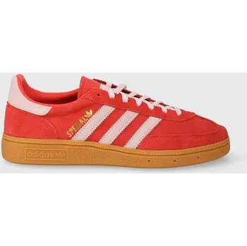 Pánské tenisky Semišové tenisky adidas Originals Handball Spezial červená barva, IE5894 33X, EUR 44