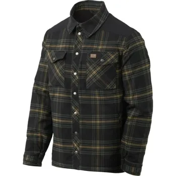 Pánské oblečení HELIKON HELIKON košile WINTER WARDEN, dlouhý rukáv - Slate Moorland Plaid - XXXL