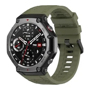 Příslušenství k chytrým hodinkám CELLFISH silikonový řemínek pro Amazfit T-Rex 3 zelenýDruhy řemínek zdarma
