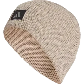 Čepice Unisex zateplená čepice Adidas COLD.RDY Reflective Running béžová