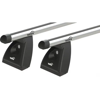 Střešní nosič příčníky Hakr Opel Astra J hatchback 2010-2015 montážní body, alu tyče silver