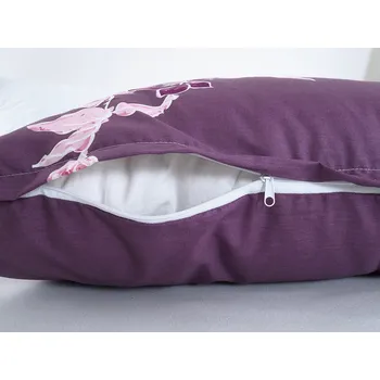 Povlečení B.E.S. - Petrovice, s.r.o. Potah na polštář z krepu 70x90 - Fiori Viola