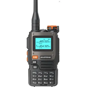 Vysílačka BAOFENG UV-K61, tri-band, příjem AIR, USB-C, 2600mAh baterie + HF sada + Naprogramováno