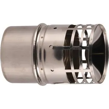 Kouřovod Ukončení nerezové 3 ATI DN80 - nerez