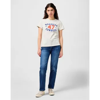 Dámské oblečení Dámské rifle WRANGLER SUNSET DARK WASH 112350730 Velikost: 33/32 Tričko zdarma při nákupu nad 3000,-!