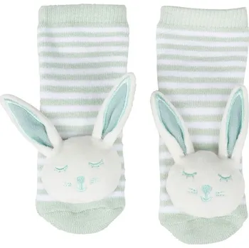 Dívčí oblečení Ostaria Ponožky s plyšem v zelené barvě