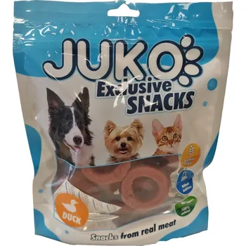 Pamlsek pro psa JUKO petfood s.r.o. Duck doughnut JUKO Snacks 250 g