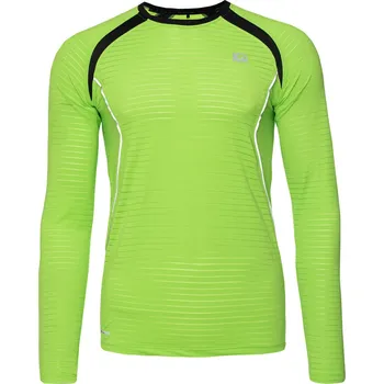 Pánské tričko Pánské Tričko s dlouhým rukávem IQ INTELLIGENCE QUALITY IMARK M000257532 – Zelená XXL