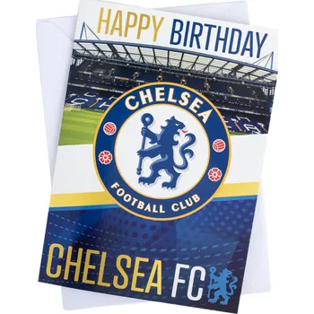 Fan-shop Blahopřání CHELSEA FC Musical Birthday Card