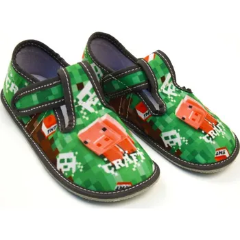 Dívčí bačkory Ef Barefoot papuče 395 Craft EUR 25