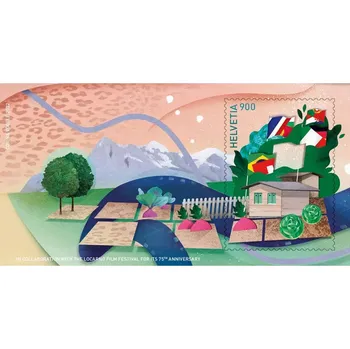 Poštovní známka (2022) MiNr. 2812 ** Block 87 - Švýcarsko - Krypto známka 2.2 (Maya Kosa and Sergio da Costa)