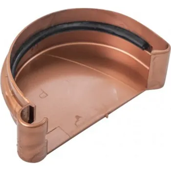 okap GMT čelo PVC žlabu pravé měděná 75 mm pravé | cena za ks