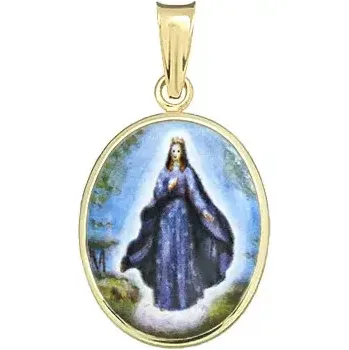 Přívěsek Aljančič Panna Marie Naděje madonka 185H zlato