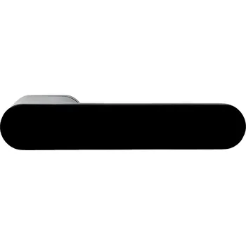 Dveřní kování Cobra klika na dveře OMEGA-S (černá) Provedení: Klika / klika (bez spodní rozety)