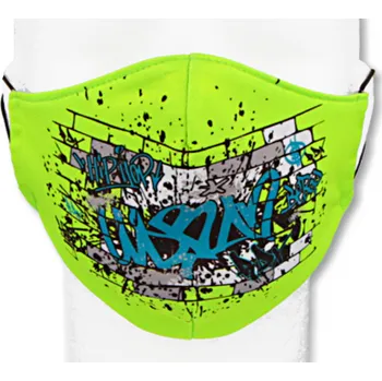 rouška Designová rouška RDX FR753 Zeď/zelená Varianta: XL