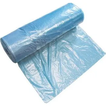 Pracovní zástěra Jednorázová zástěra, modrá, 76 x 120 cm, 100 ks / bal., 20107322