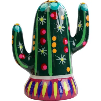 Mexico Keramická slánka Kaktus