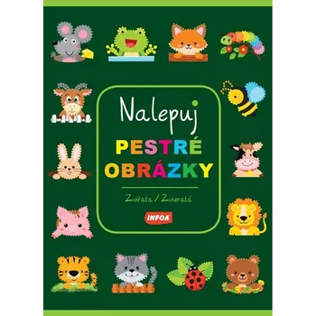 Bystrá hlava Nalepuj pestré obrázky Zvířata/Zvieratá