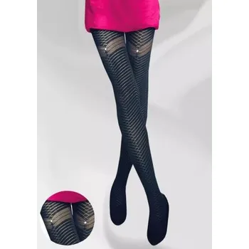 Dámské punčochy Dámské punčocháče Vibrancy KNITTEX černá L