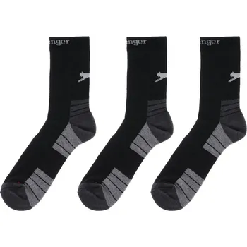 Pánské ponožky Ponožky Slazenger Black 1021027 Mens 7-11