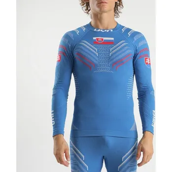 Uyn spodní triko NATYON 3.0 UW SHIRT LG_SL.TURTLE NECK 2025/2026 Oranžová XS Pánské