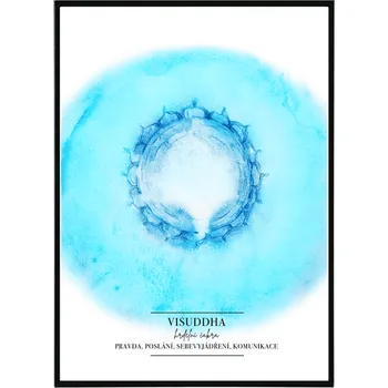 Plakát LaForma design studio 5. čakra - plakát LaForma design studio 467977