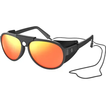 Sluneční brýle SCOTT Sluneční brýle Cervina 2025 Černá red chrome Unisex, Pánské