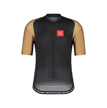cyklistický dres Maloja Pánský cyklistický dres CibraM. 1/2 Breeze 2024 Černá M Pánské