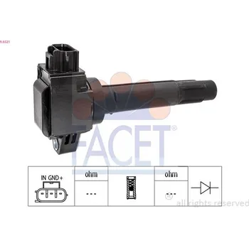 Zapalovací cívka Zapalovací cívka FACET 9.6521