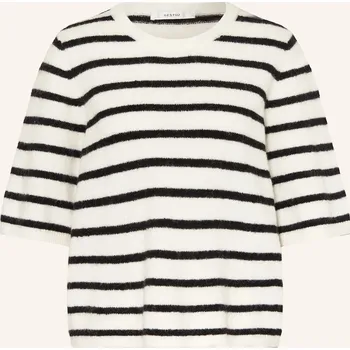 Dámský svetr Gestuz Dámské Úpletové Tričko Alpha S Alpakou, bílá / černá, 34