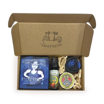 Mýdlo Mydlárna U Dvou koček Dárková sada pro něho